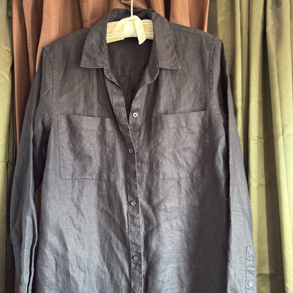 Everlane linen shirt dress - Picture 2 of 4